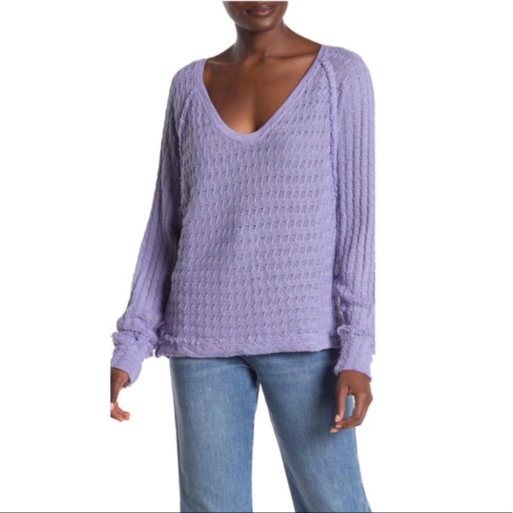 Free People Thien’s Hacci Sweater